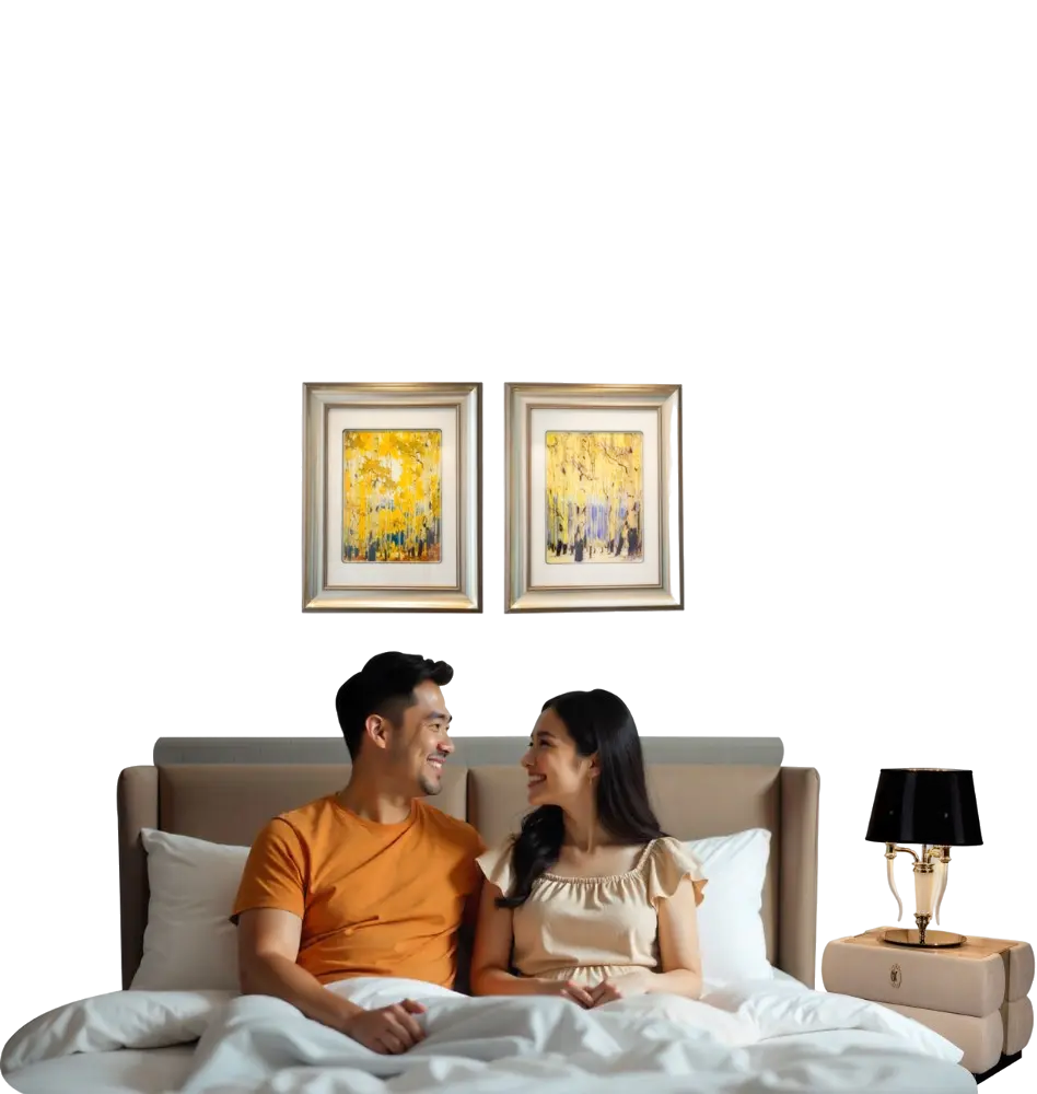 Couple resmi menginap di Expressia Stay